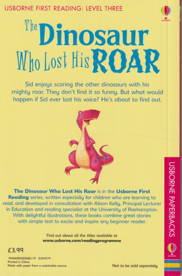 Dinosaur Who Lost His Roar