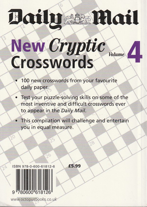 New Cryptic Crosswords: V. 4