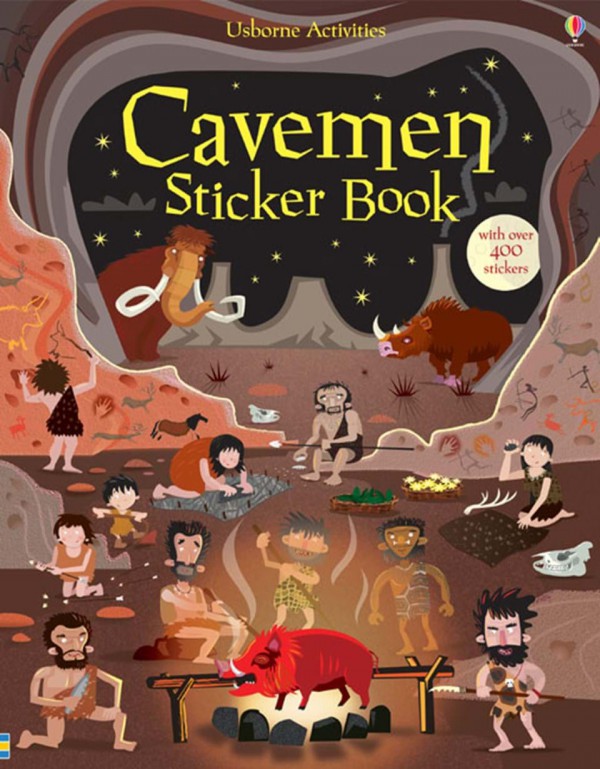 Cavemen Sticker Book