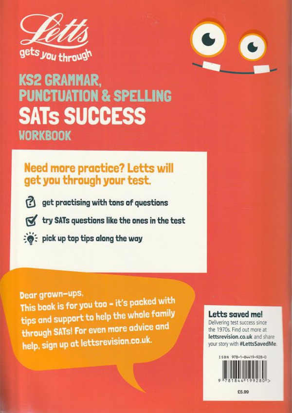 KS2 Grammar, Punctuation & Spelling
